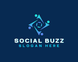 Social People Alliance logo design