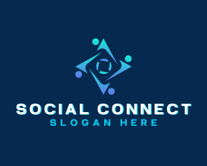 Social - Social People Alliance logo design