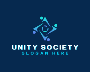 Society - Social People Alliance logo design