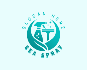 Eco Housekeeper Cleaning logo design