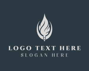 Blog - Flame Quill Copywriter logo design