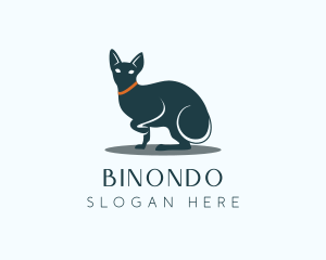 Siamese - Elegant Cat Pet logo design