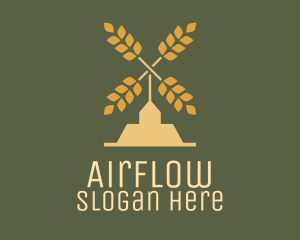 Wheat Windmill Farm logo design