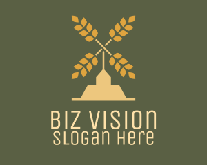 Wheat Windmill Farm logo design