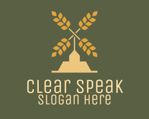 Wheat Windmill Farm logo design