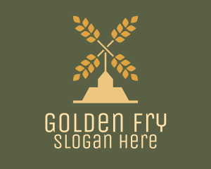 Wheat Windmill Farm logo design