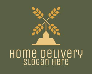 Wheat Windmill Farm logo design