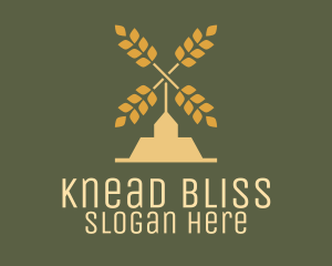 Wheat Windmill Farm logo design