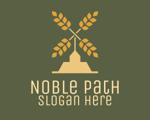 Wheat Windmill Farm logo design