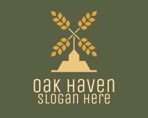 Wheat Windmill Farm logo design