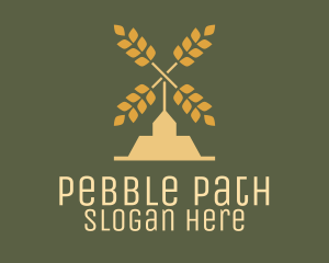 Wheat Windmill Farm logo design