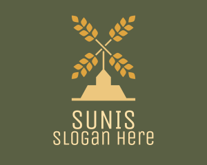 Wheat Windmill Farm logo design