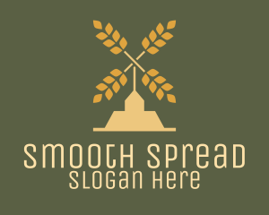 Wheat Windmill Farm logo design