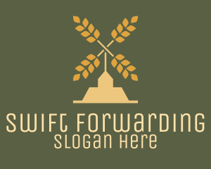 Wheat Windmill Farm logo design