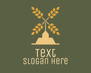 Wheat Windmill Farm logo design