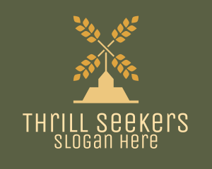 Wheat Windmill Farm logo design