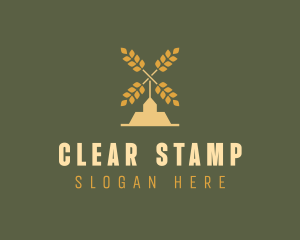 Wheat Windmill Farm logo design