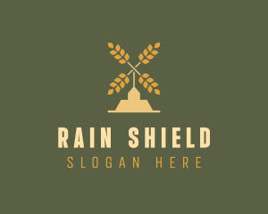 Wheat Windmill Farm logo design