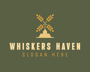 Wheat Windmill Farm logo design