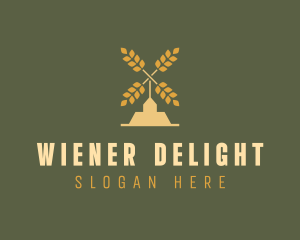 Wheat Windmill Farm logo design