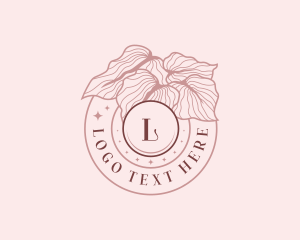 Stylist - Leaf Cosmetic Organic logo design