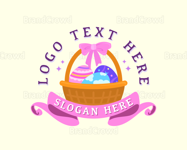 Easter Egg Basket Logo