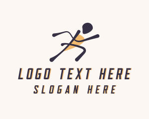 Strategy - Sport Runner Athlete logo design