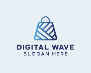 Online - Online Market Bag logo design