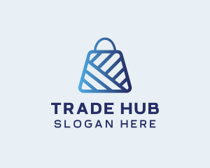 Commerce - Online Market Bag logo design