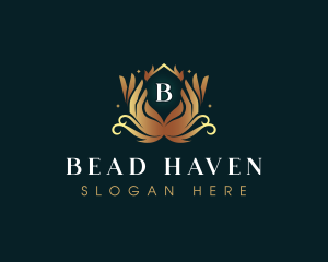 Luxury Hand Massage logo design