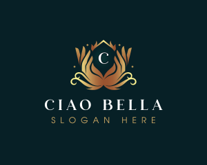 Luxury Hand Massage logo design