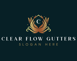 Luxury Hand Massage logo design