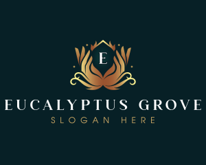 Luxury Hand Massage logo design