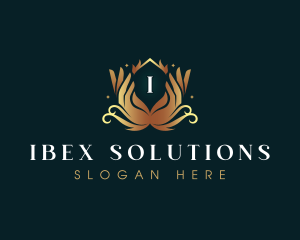 Luxury Hand Massage logo design