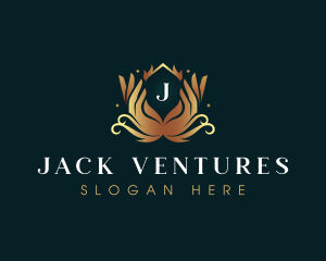 Luxury Hand Massage logo design