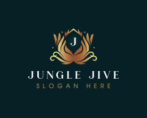 Luxury Hand Massage logo design