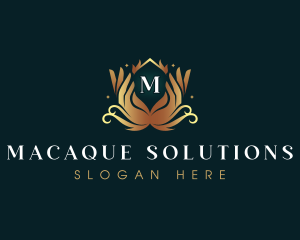 Luxury Hand Massage logo design