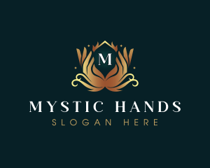 Luxury Hand Massage logo design