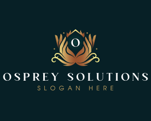 Luxury Hand Massage logo design