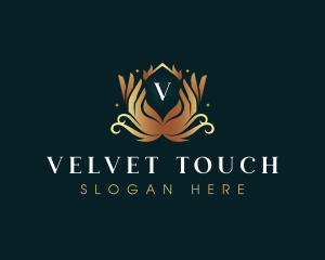 Luxury Hand Massage logo design