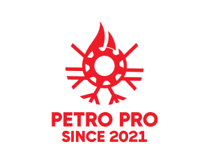 Petroleum - Industrial Fuel Company logo design