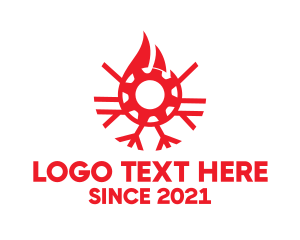 Petroleum - Industrial Fuel Company logo design