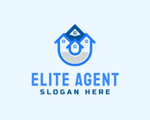 Agent - House Village Real Estate logo design