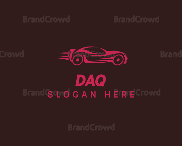 Fast Car Garage Logo