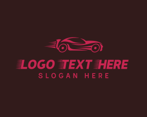 Sedan - Fast Car Garage logo design