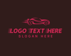 Fast Car Garage Logo