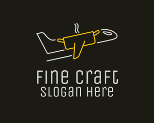 Airplane Fine Dining logo design