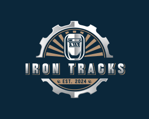 Iron Welding Mask logo design