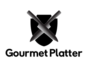 Chef Gourmet Knife  logo design