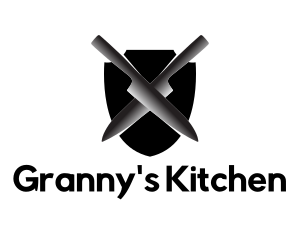 Chef Gourmet Knife  logo design